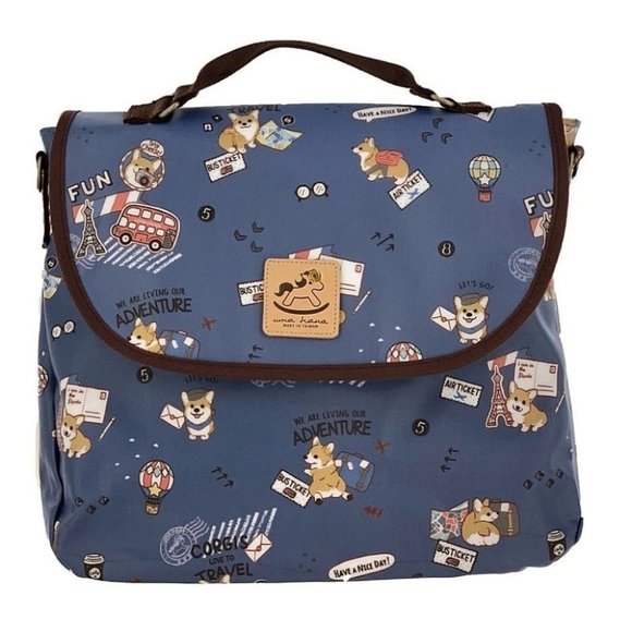 Uma Hana Handbags - Waterproof Corgi Handbag Backpack Crossbody Bag